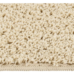 Tapis shaggy antidérapant Crème 200x290 cm