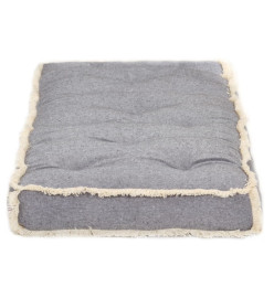 Coussin de canapé palette Anthracite 120x40x7 cm