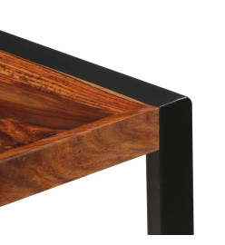 Table de salle à manger 140x70x75 cm Bois de Sesham massif