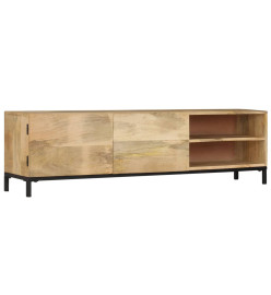 Meuble TV 145 x 30 x 41 cm Bois massif de manguier