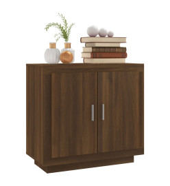 Buffet Chêne marron 80x40x75 cm Bois d'ingénierie