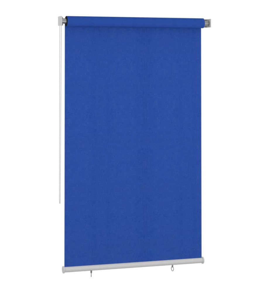 Store roulant d'extérieur 140x230 cm Bleu PEHD