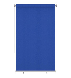 Store roulant d'extérieur 140x230 cm Bleu PEHD