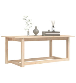 Table basse 110x55x45 cm Bois massif de pin