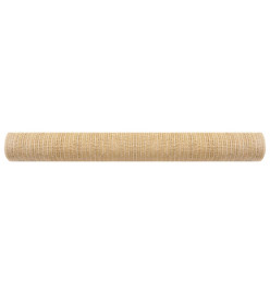 Filet brise-vue Beige 3,6x10 m PEHD 150 g/m²