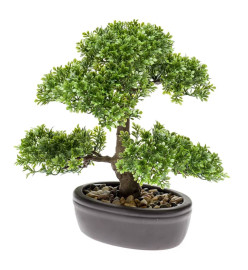 Emerald Mini bonsaï Ficus artificiel Vert 32 cm 420002