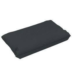 Coussins de canapé palette 4 pcs Anthracite Tissu