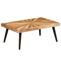 Table basse Bois de manguier massif 90x55x36 cm