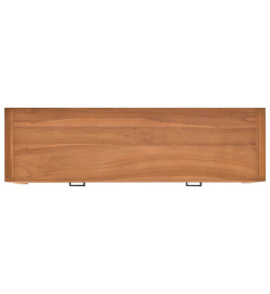 Meuble TV 120x40x45 cm Bois de teck solide