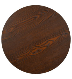 Table de bistro Marron foncé 60 cm MDF