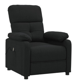 Fauteuil de massage Noir Tissu