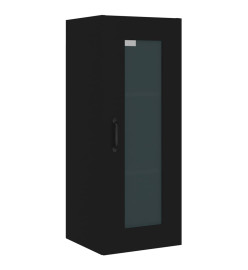 Armoire murale suspendue Noir 34,5x34x90 cm