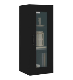 Armoire murale suspendue Noir 34,5x34x90 cm