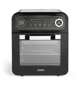 Livoo Friteuse à air 12 L 1600 W Noir