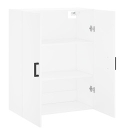 Armoire murale blanc 69,5x34x90 cm