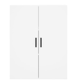 Armoire murale blanc 69,5x34x90 cm