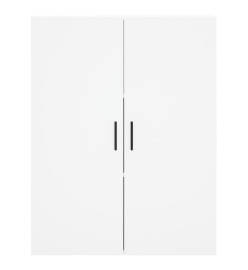 Armoire murale blanc 69,5x34x90 cm