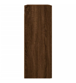 Armoire murale chêne marron 69,5x34x90 cm