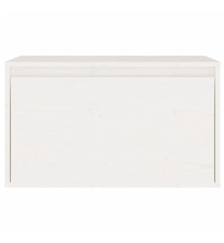 Armoire murale Blanc 60x30x35 cm Bois de pin massif