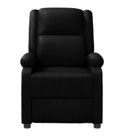 Fauteuil de massage Noir Similicuir