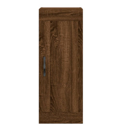 Armoire murale chêne marron 34,5x34x90 cm bois d'ingénierie