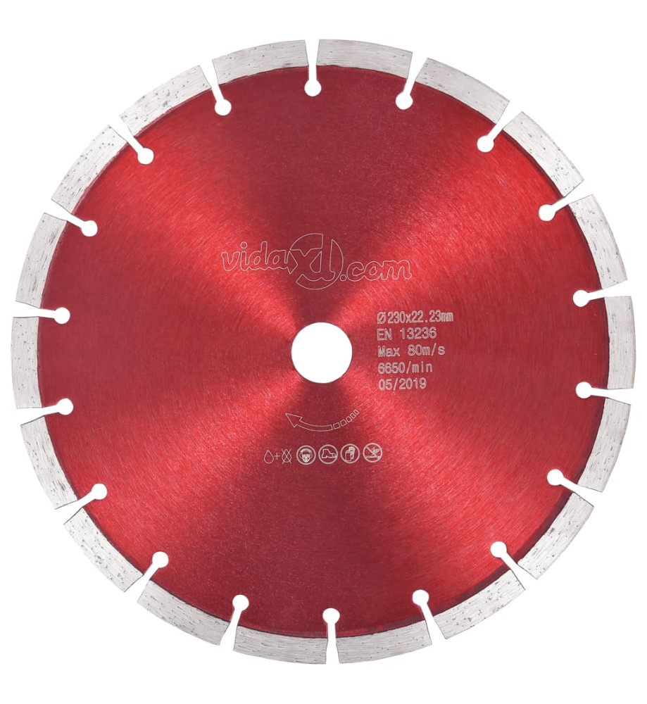 Disque de coupe diamanté Acier 230 mm