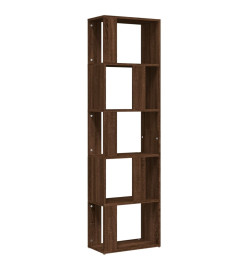 Bibliothèque Chêne marron 45x24x160 cm Bois d'ingénierie