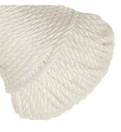 Corde de travail Blanc 3 mm 500 m polypropylène