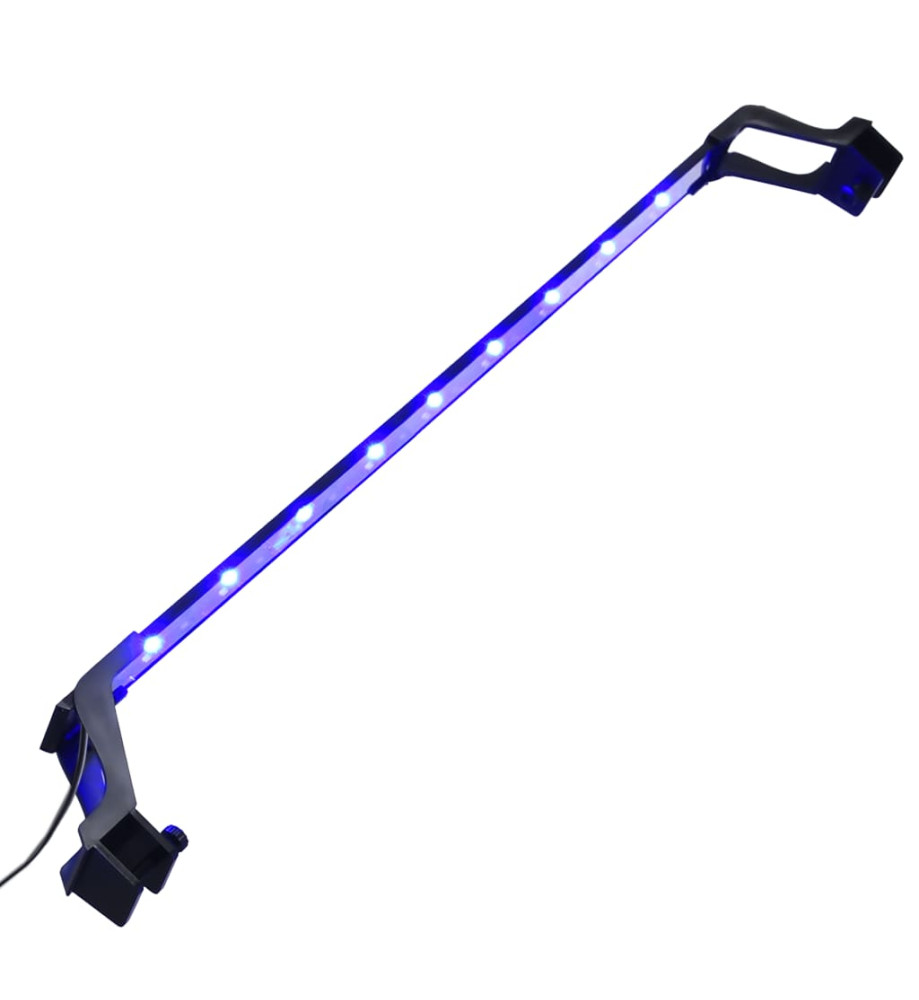 Lampe à LED d'aquarium avec pinces 75-90 cm Bleu et blanc