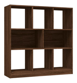 Bibliothèque Chêne marron 97,5x29,5x100 cm Bois d'ingénierie