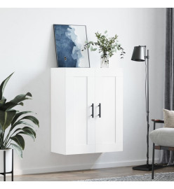 Armoire murale blanc 69,5x34x90 cm bois d'ingénierie