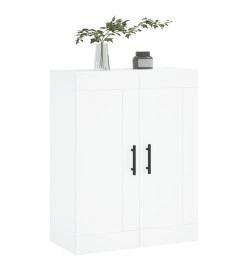 Armoire murale blanc 69,5x34x90 cm bois d'ingénierie