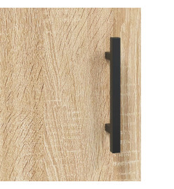 Armoires murales 2 pcs chêne sonoma bois d'ingénierie