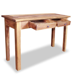 Table console Bois de récupération massif 123 x 42 x 75 cm