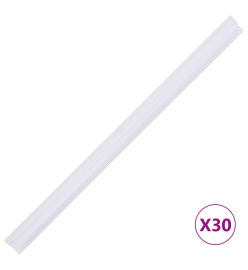 Écran d'intimité de jardin PVC 70x0,19 m Crème