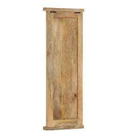 Porte-manteaux 2 pcs Bois massif de manguier 38x100 cm