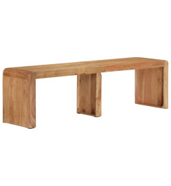 Banc 160x38x45 cm bois massif d'acacia