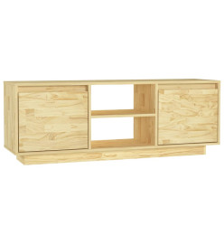 Meuble TV 110x30x40 cm Bois de pin massif