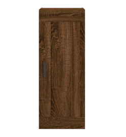 Armoire murale chêne marron 34,5x34x90 cm bois d'ingénierie