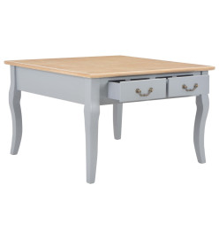 Table basse Gris 80 x 80 x 50 cm Bois