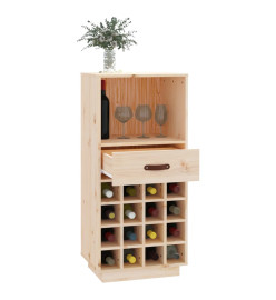 Armoire à vin 45x34x100 cm Bois de pin massif