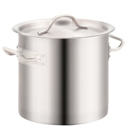 Ensemble de 3 casseroles à bouillon 50/21/6 L Inox