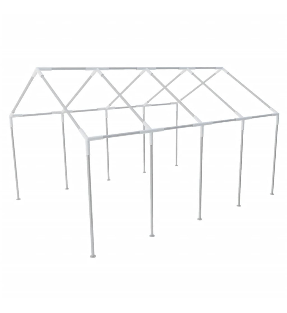 Structure de tente chapiteau pavillon jardin 8 x 4 m