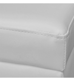 Banc long de rangement Bois Blanc