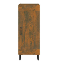 Buffet Chêne fumé 34,5x34x90 cm Bois d'ingénierie