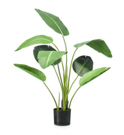 Emerald Plante artificielle Strelitzia 120 cm en pot Vert