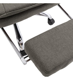 Chaise de bureau Gris Tissu