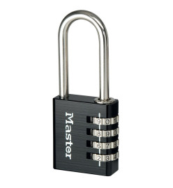 Master Lock Cadenas à combinaison Aluminium Noir 40 mm 7640EURDBLKLH