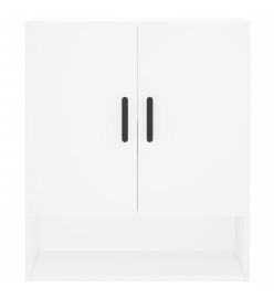 Armoire murale blanc 60x31x70 cm bois d'ingénierie