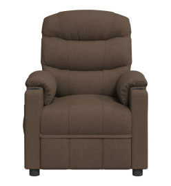 Fauteuil de massage Marron Tissu